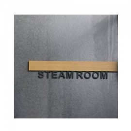 Signboard steam room Steamtec