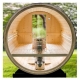 Outdoor sauna room Panorama Drops