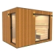 Outdoor sauna room Lars Supine