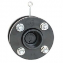 Pvc wafer check valve EPDM seat and joint CH