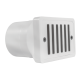 Suction inlet for overflow