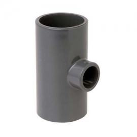 Ταφ 90º κολλητό συστολικό pvc-u Pimtas