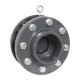 Pvc wafer check valve AK Palaplast