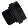 Fitting base for filter connection multiport valve union set BR-BL Kripsol