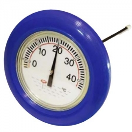 Large scale floating pool thermometer AS