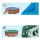 Wooden pool Niagara Baby Blue