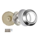 Pool lighiting with stainless steel front rim ULP