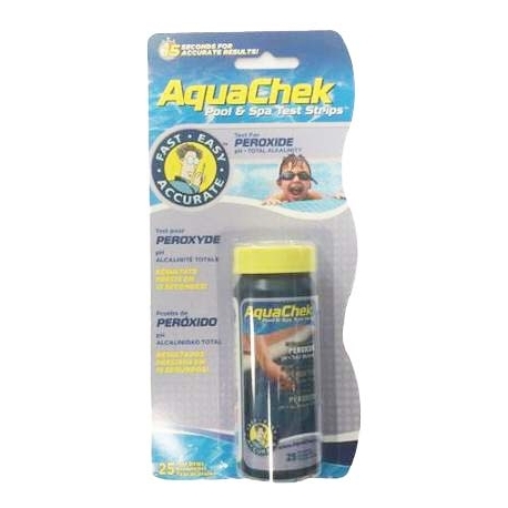 Τέστ υγρού οξυγόνου με strips aquachek