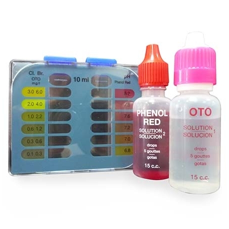 Test kit cl/br/ph CTX