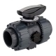 Ball valve pvc 2 Way dual block regulator Fip