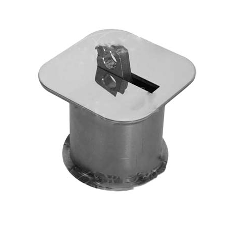 Anchor stainless steel hook hidden in the wall CPA